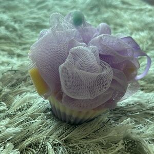 Purple Bath Sponge by